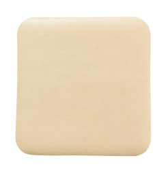 mckesson-lite-square-sterile-silicone-foam-dressing-4-x-4-inch-tan