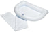 maddak-white-plastic-shampoo-basin