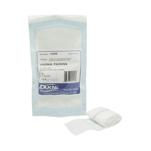 dukal-sterile-non-impregnated-cotton-vaginal-packing-2-x-36-inch