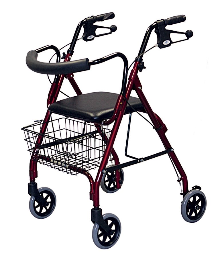 medline-deluxe-4-wheel-rollator-6-in-wheel-32-5-37-in-handle-burgundy-250-lbs