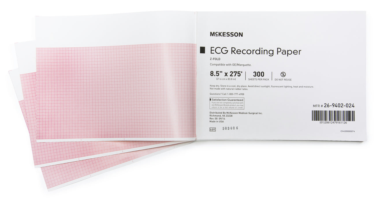 mckesson-ecg-recording-paper