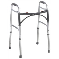 mckesson-folding-walker-32-39-in-silver-350-lbs-capacity-aluminum