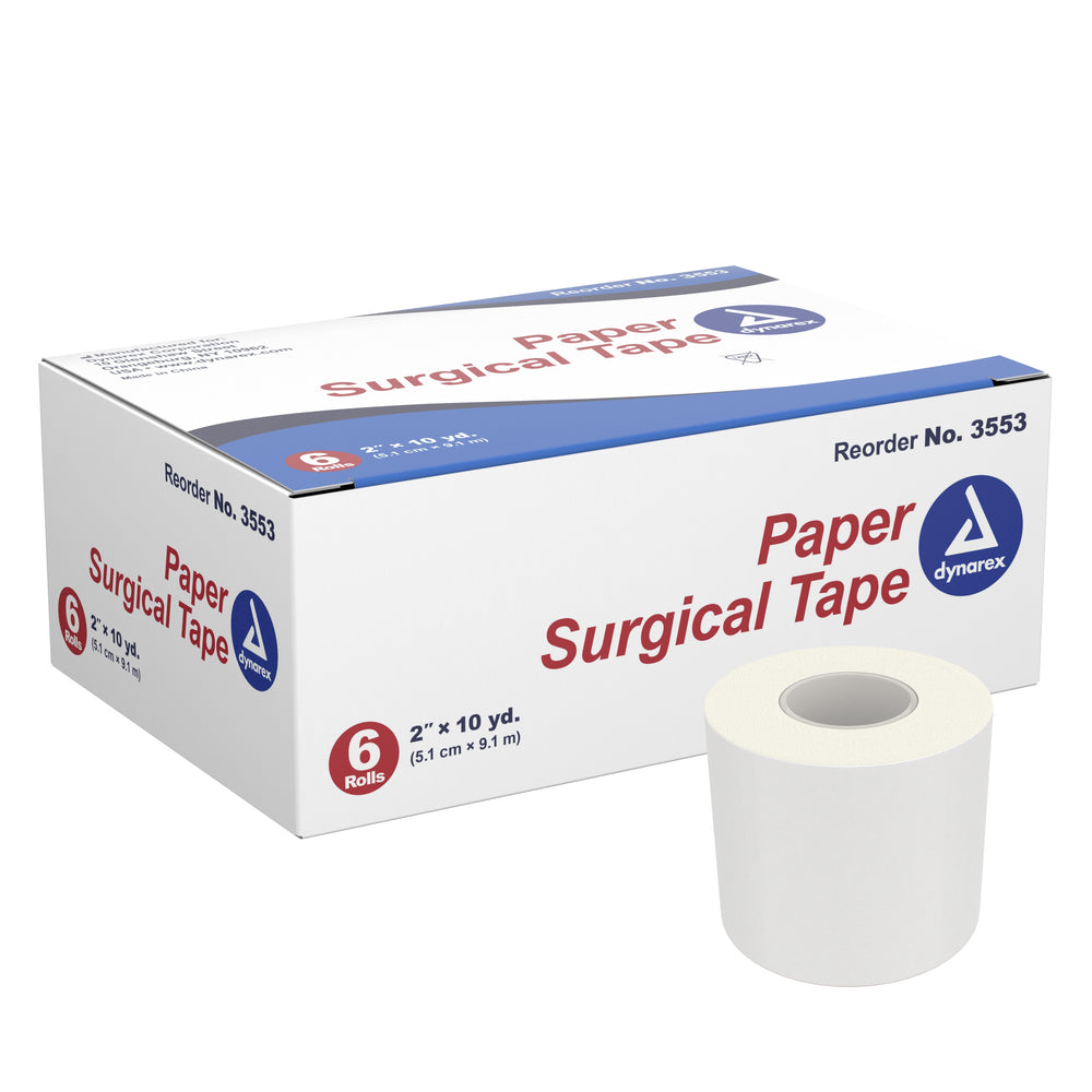 dynarex-reg-paper-surgical-tape-2-inch-x-10-yard-white