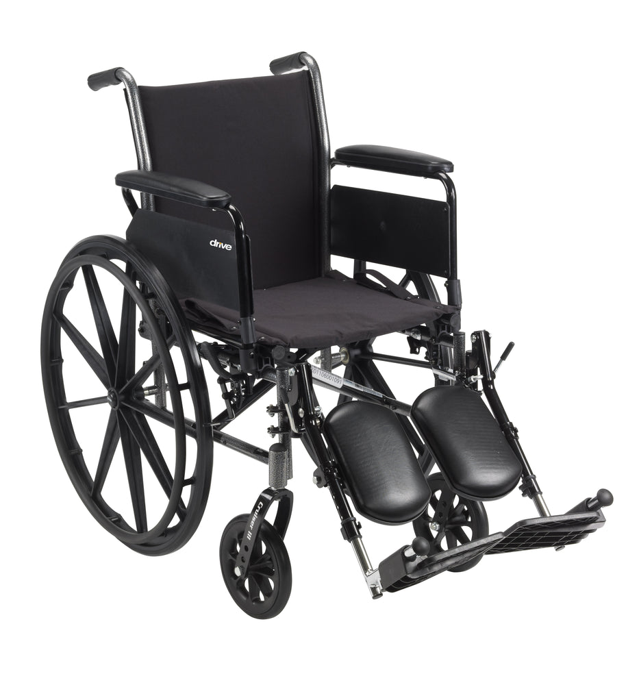 drive-trade-cruiser-iii-24-inch-width-wheelchair-with-elevating-legrest