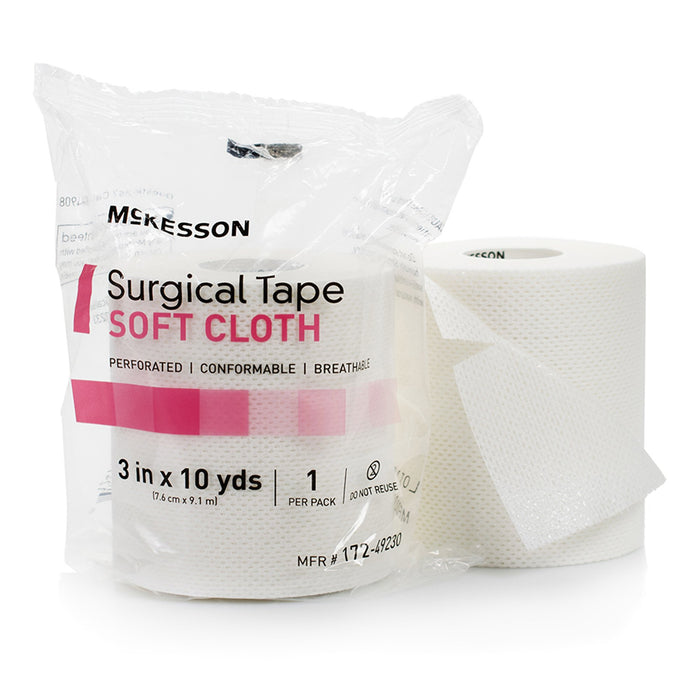 mckesson-cloth-medical-tape-3-inch-x-10-yard-white
