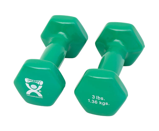 cando-reg-vinyl-coated-dumbbell-green-3-lbs-pair
