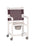 ipu-standard-line-shower-chair-commode-plum