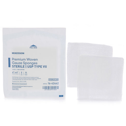 mckesson-square-sterile-usp-type-vii-gauze-sponge-4-x-4-inch