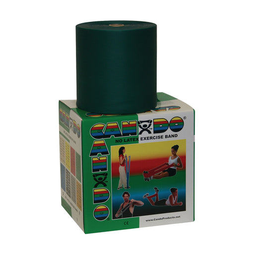 cando-reg-exercise-band-green-medium-50-ft-length