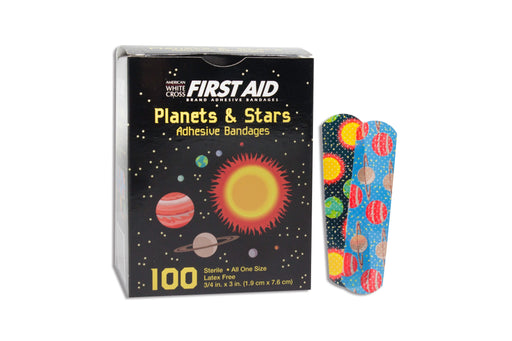 american-reg-white-cross-rectangular-planets-stars-design-adhesive-strip-5-8-x-2-frac14-inch