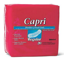 capri-light-to-moderate-protection-bladder-control-pad-9-frac34-inch-length