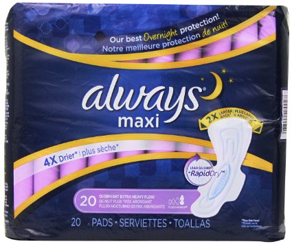 always-reg-overnight-absorbency-feminine-pad