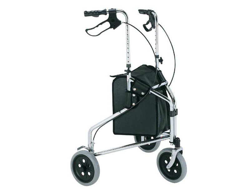 merits-3-wheel-rollator-8-in-wheel-34-39-in-handle-red-250-lbs-aluminum-frame