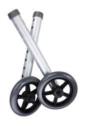 mckesson-walker-wheels-for-use-with-walkers-5-in-dia-aluminum