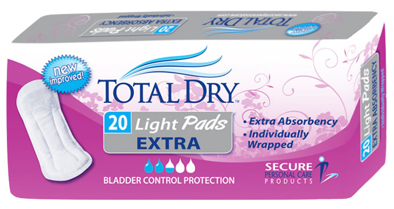 totaldry-trade-light-absorbency-bladder-control-pad-11-inch-length
