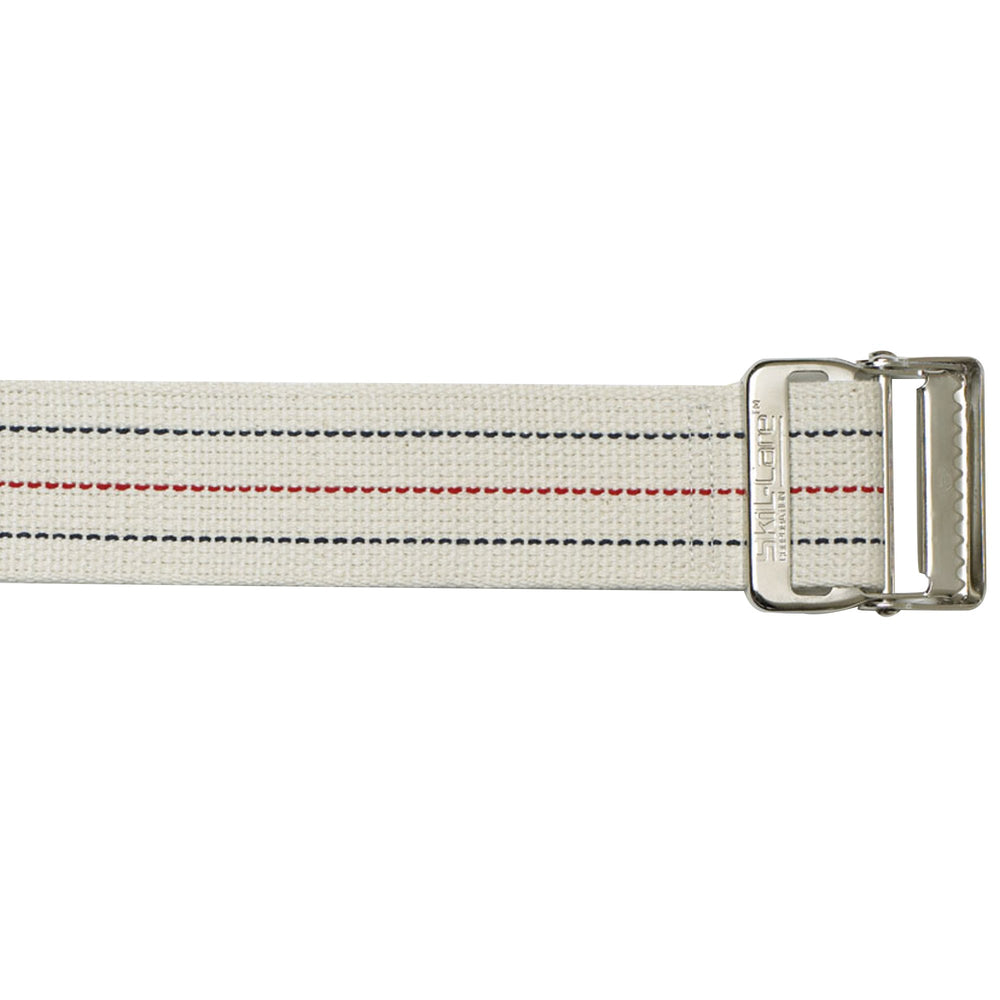 skil-care-trade-standard-gait-belt-with-metal-buckle-pinstripe-60-inch