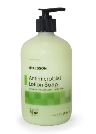 mckesson-antimicrobial-soap-18-oz-pump-bottle