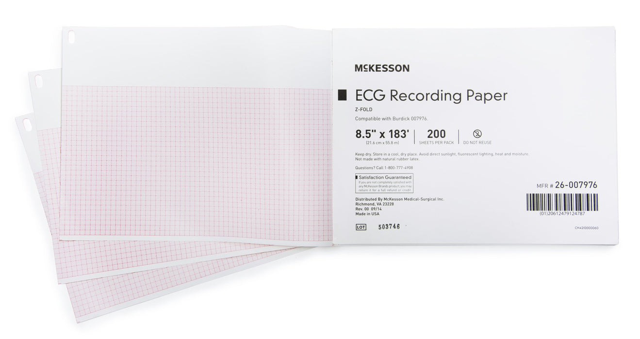 mckesson-ecg-recording-paper
