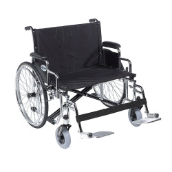 drive-trade-sentra-ec-heavy-duty-wheelchair-with-padded-removable-arm-steel-spoke-wheel-26-in-seat-swing-away-footrest-700-lbs