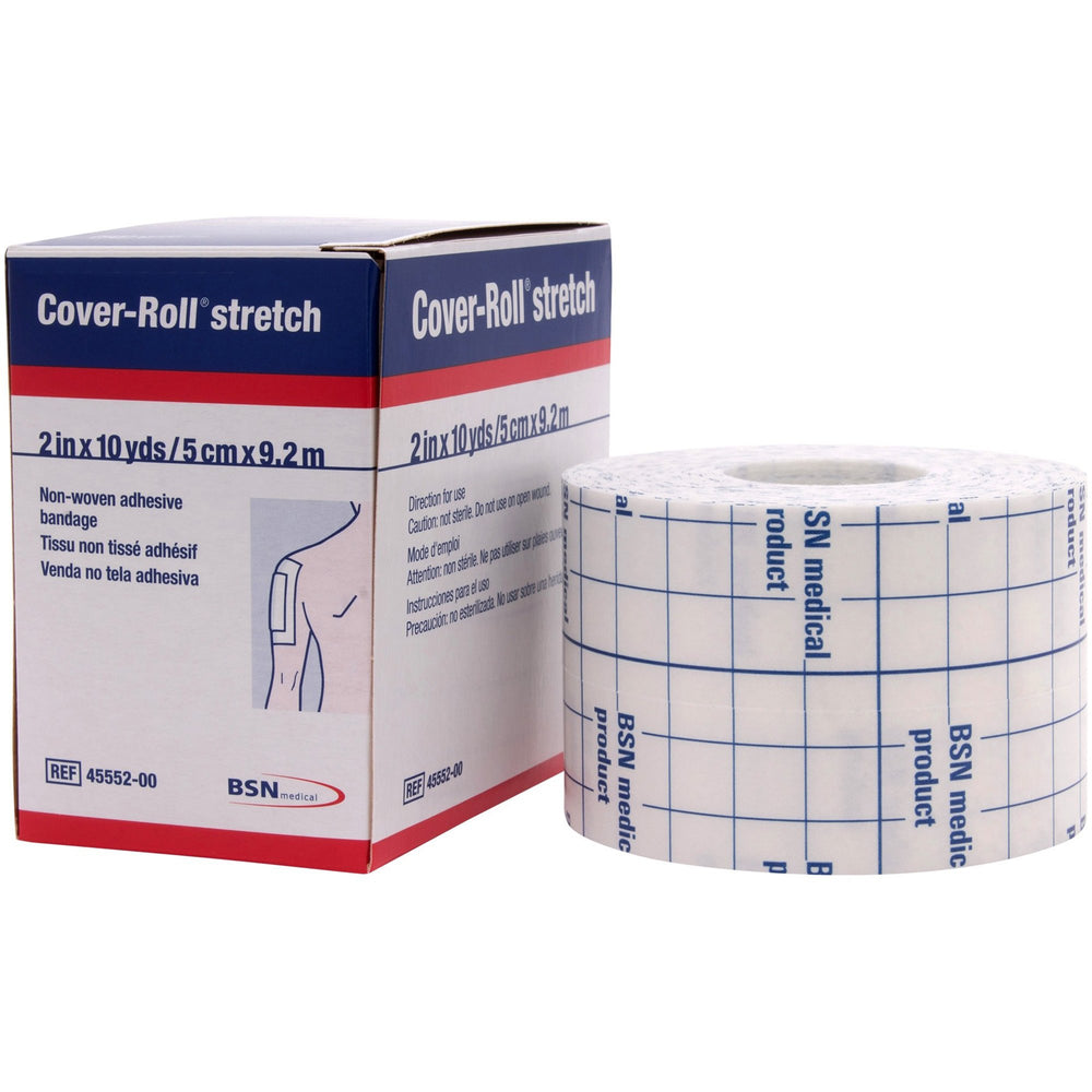 cover-roll-reg-stretch-nonwoven-polyester-dressing-retention-tape-2-inch-x-10-yard-white