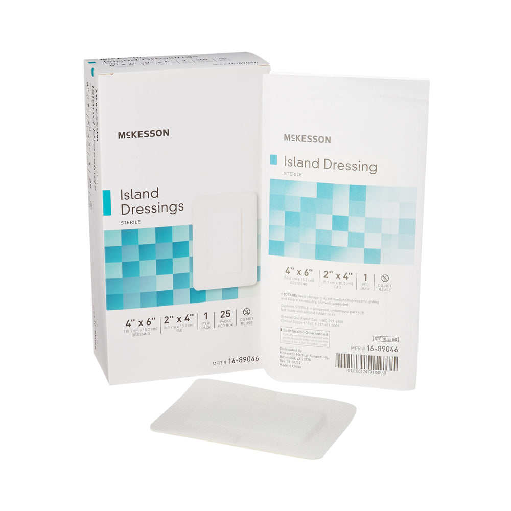 mckesson-rectangular-sterile-adhesive-polypropylene-rayon-dressing-4-x-6-inch-white