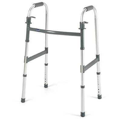 invacare-i-class-dual-release-folding-walker-25-4-32-4-in-silver-300-lbs-capacity-aluminum