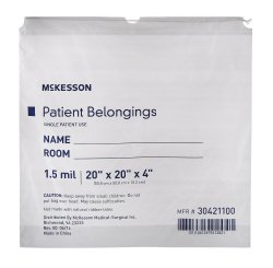 mckesson-patient-belongings-bag
