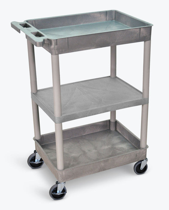 luxor-gray-utility-cart