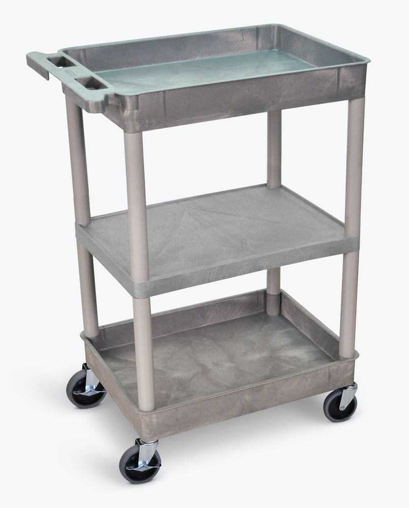 luxor-gray-utility-cart