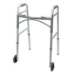 mckesson-folding-walker-32-39-in-silver-350-lbs-capacity-aluminum