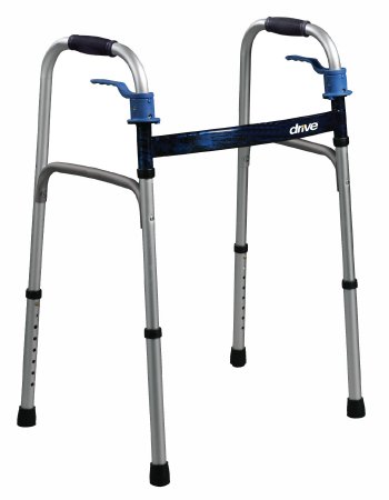 drive-trade-deluxe-dual-release-folding-walker-25-5-32-in-flame-blue-350-lb-capacity-aluminum