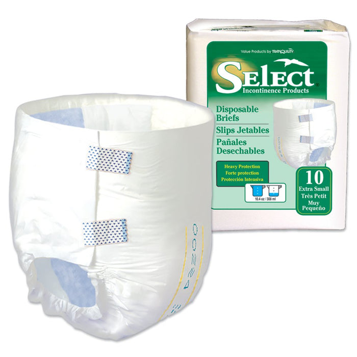 select-reg-heavy-protection-incontinence-brief-extra-small