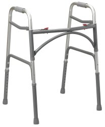 mckesson-folding-walker-32-5-39-in-silver-500-lbs-capacity-steel