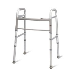carex-reg-folding-walker-30-37-in-silver-300-lbs-capacity-aluminum