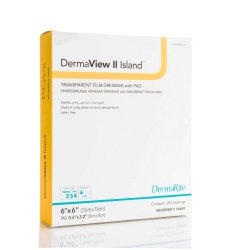dermaview-ii-trade-island-transparent-film-dressing-with-pad-6-x-6-inch
