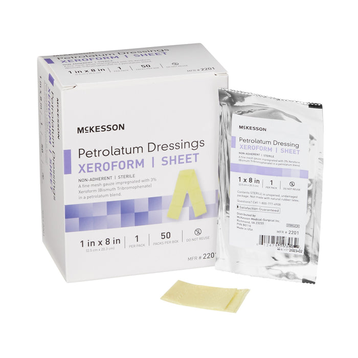 mckesson-xeroform-sterile-bismuth-tribromophenate-petrolatum-dressing-1-x-8-inch