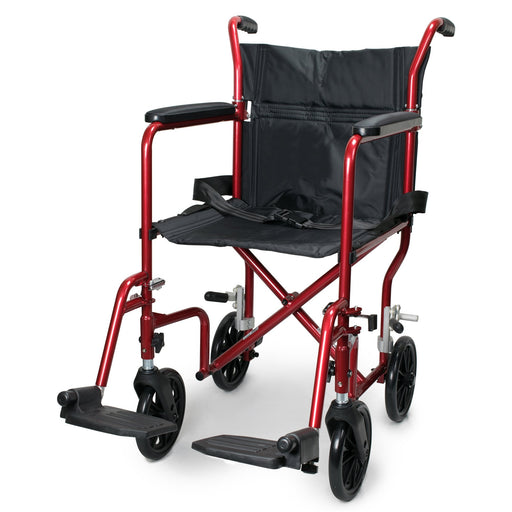 mckesson-lightweight-transport-chair-black-with-red-finish