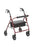 mckesson-4-wheel-bariatric-rollator-8-in-wheel-37-39-in-handle-red-400-lbs-steel-frame