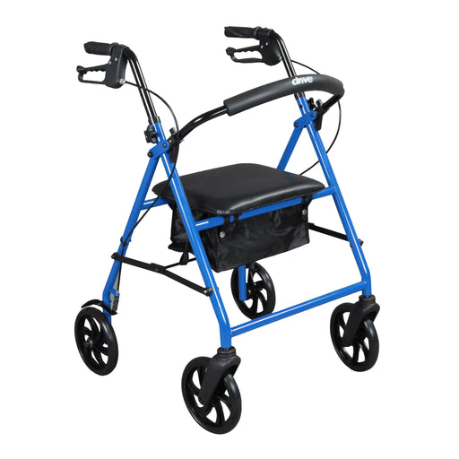 drive-trade-4-wheel-rollator-blue