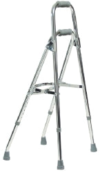 lumex-reg-everyday-side-step-folding-walker-29-5-34-5-in-silver-300-lbs-capacity-aluminum