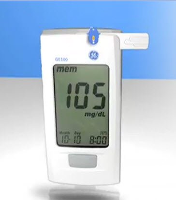ge100-blood-glucose-meter