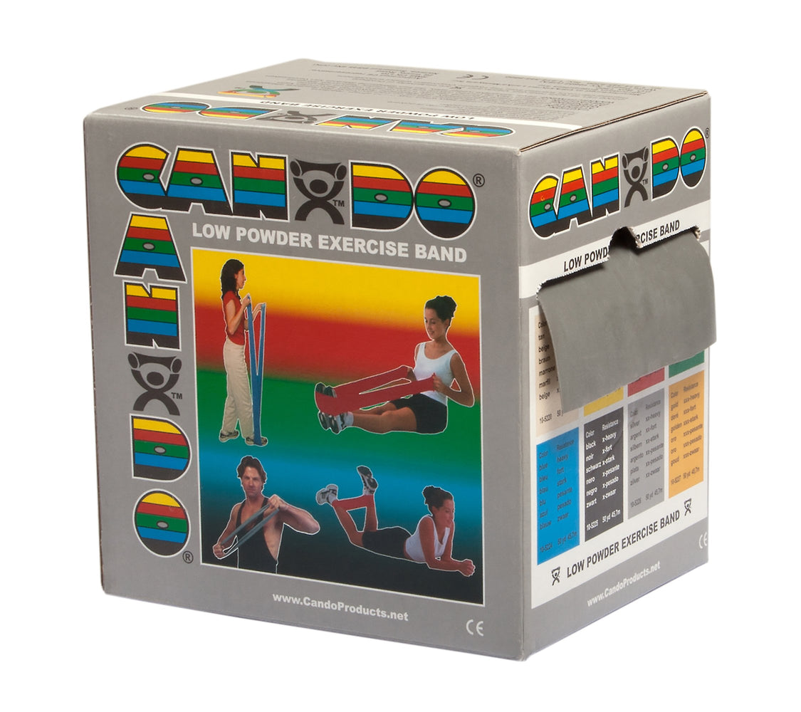 cando-reg-low-powder-exercise-tubing-silver-xx-heavy-50-yard-length