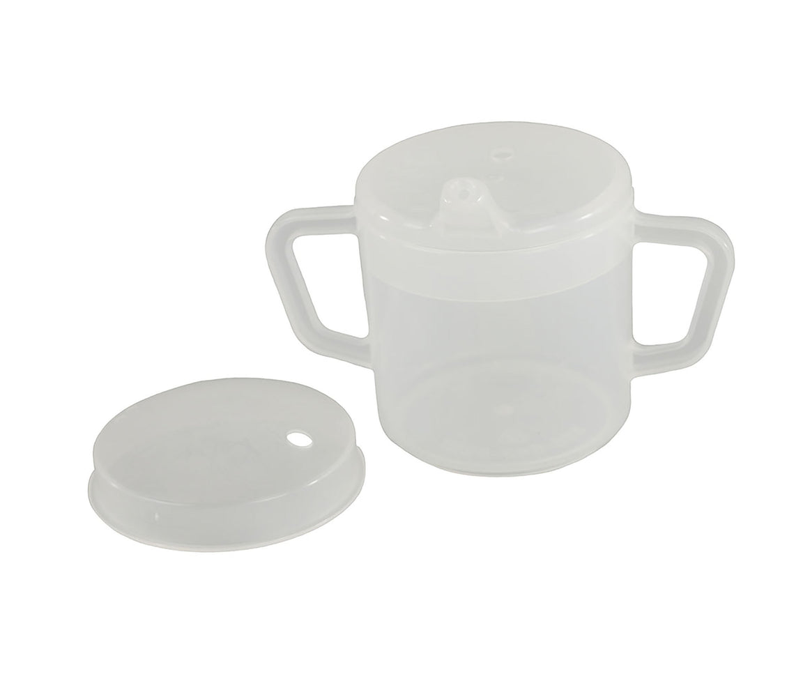 psc-2-handled-drinking-mug-with-two-lids-8-oz