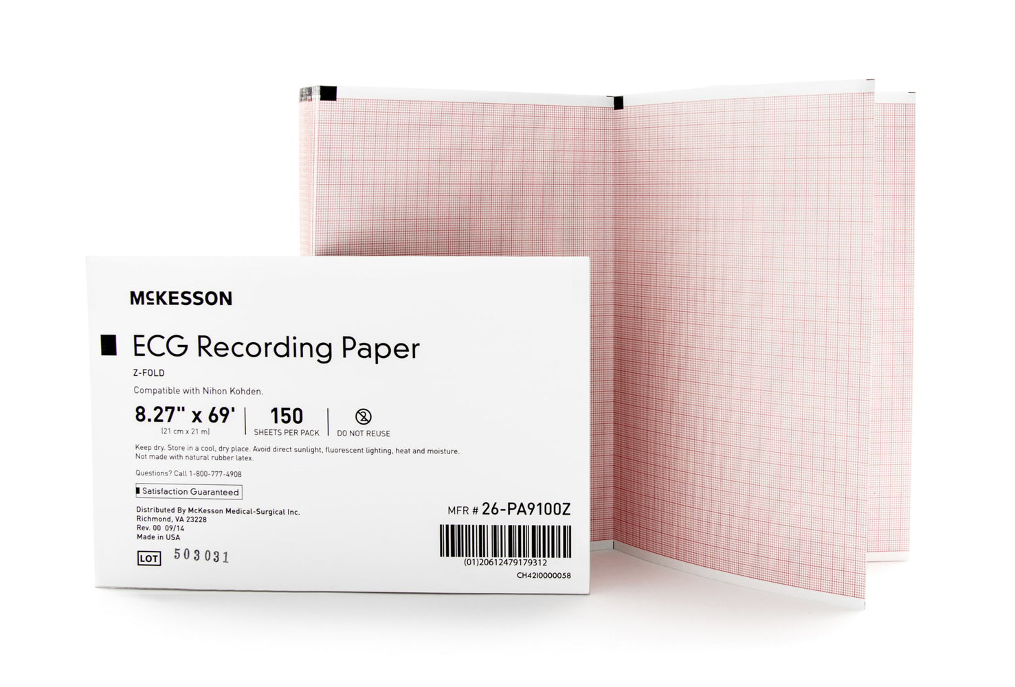 mckesson-ecg-recording-paper