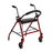 drive-trade-2-wheel-walker-5-in-wheel-29-38-in-handle-red-300-lbs
