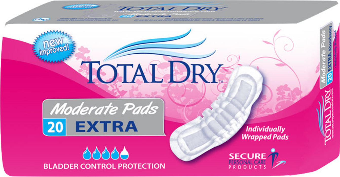 totaldry-trade-moderate-extra-bladder-control-pad-11-inch-length