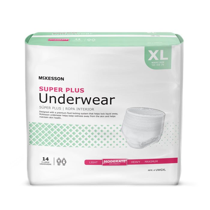 mckesson-super-plus-moderate-absorbent-underwear-extra-large