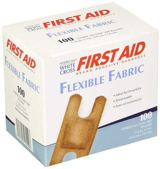 american-reg-white-cross-knuckle-tan-adhesive-strip-1-frac12-x-3-inch