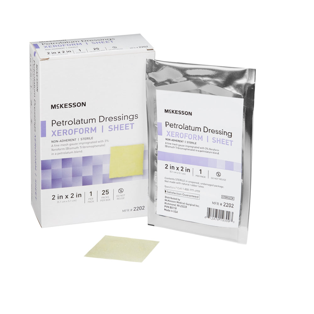 mckesson-xeroform-sterile-bismuth-tribromophenate-petrolatum-dressing-2-x-2-inch