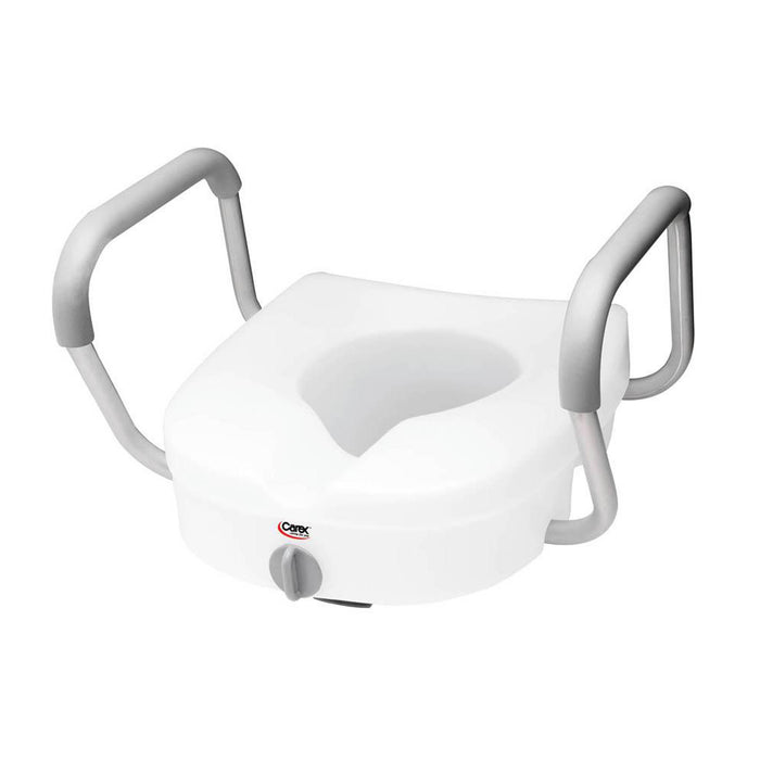 carex-reg-e-z-lock-trade-raised-toilet-seat-with-armrests